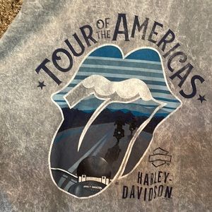 Rolling Stones Harley-Davidson shirt